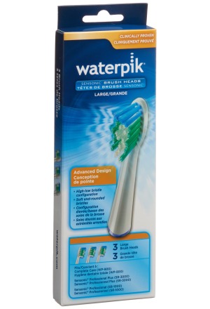 Waterpik Aufsteckbürsten Standard SRRB-3E 3 Stück Waterpik Aufsteckbürsten Standard SRRB-3E 3 Stück