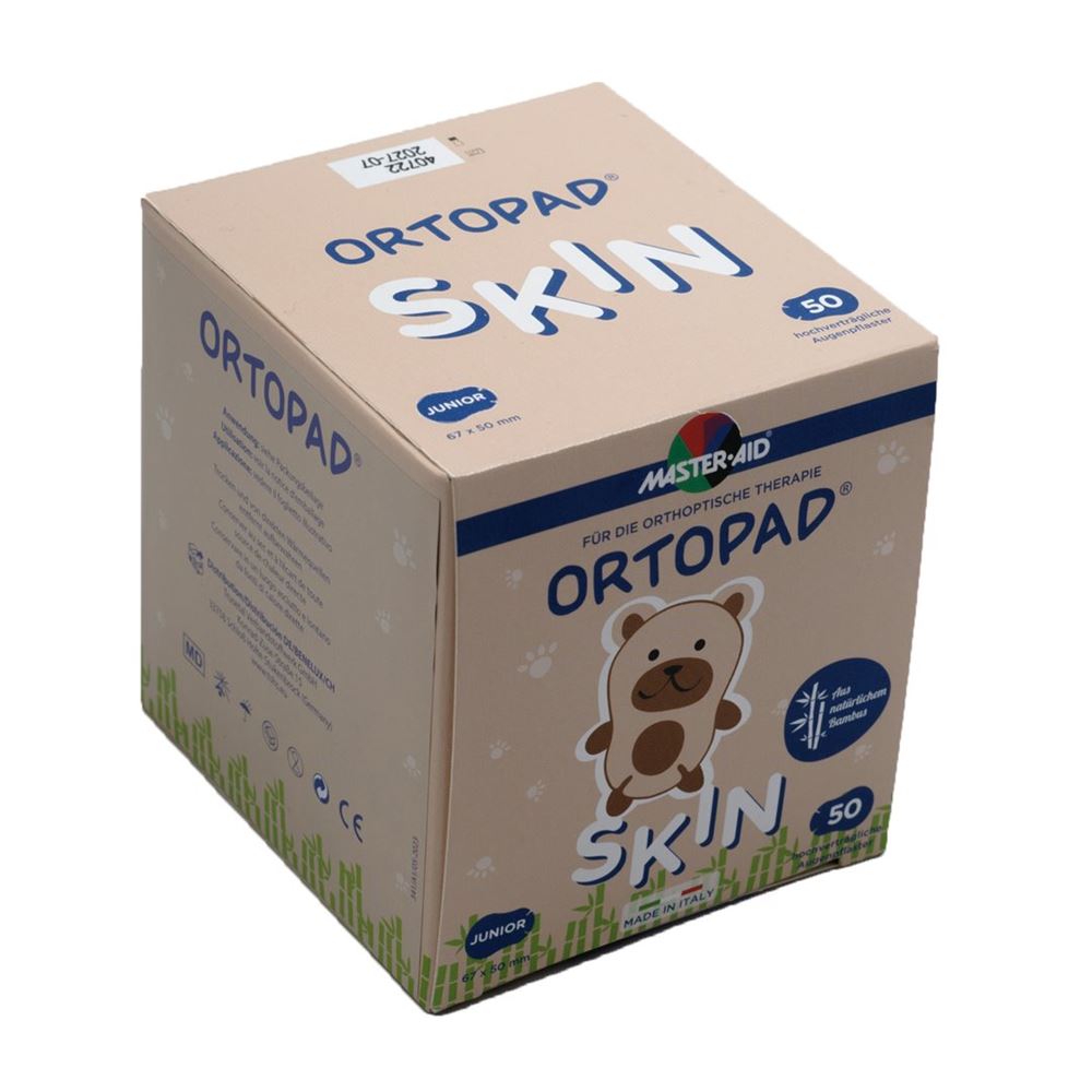 ORTOPAD Occlusionspflaster Junior skin -2J 50 Stück ORTOPAD Occlusionspflaster Junior skin -2J 50 Stück