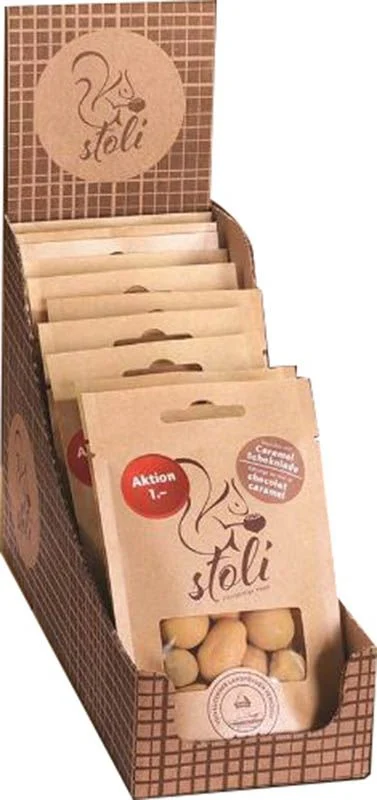 STOLI Nuss-Mix Aktion Caramel Schokolade 10 x 28g