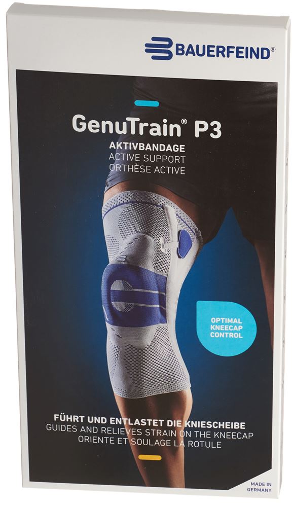 GenuTrain P3 Aktivbandage Gr2 rechts titan GenuTrain P3 Aktivbandage Gr2 rechts titan