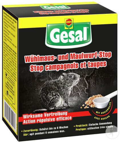 GESAL Wühlmaus- und Maulwurfstop 200g GESAL Wühlmaus- und Maulwurfstop 200g