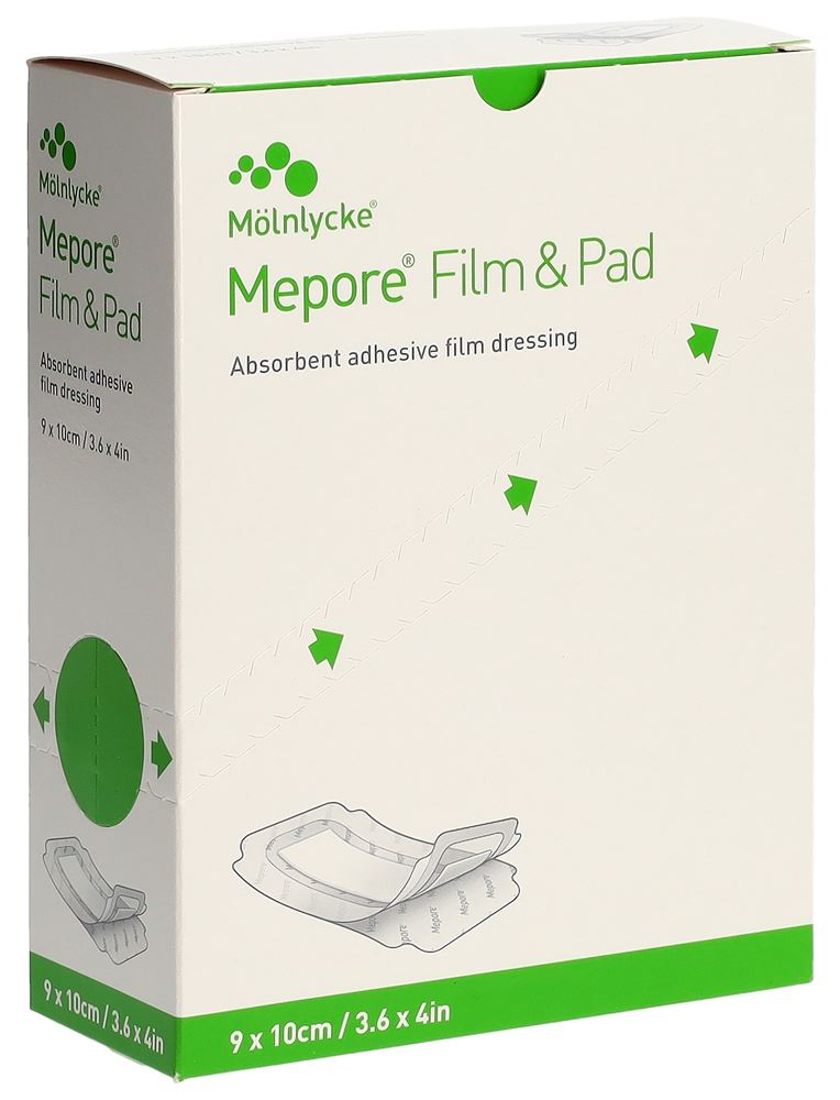 Mepore Film & Pad 9x10cm (neu) 30 Stück