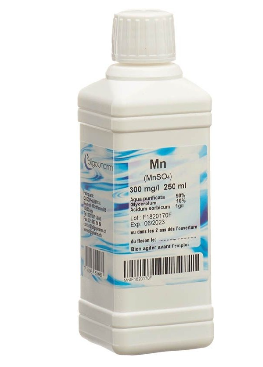 OLIGOPHARM Mangan Lös 300 mg/l 250ml