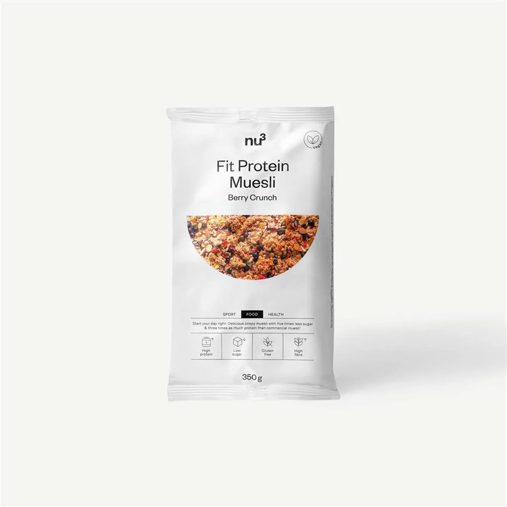 NU3 Fit Protein Muesli Berry Crunch 350g