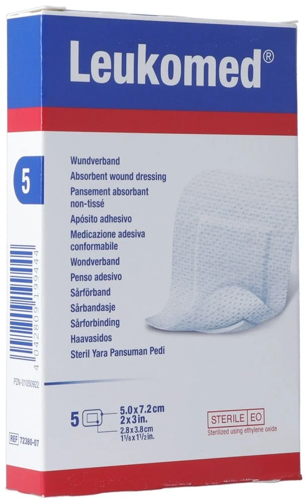 LEUKOMED Wundverband 7.2x5cm 50 Stück