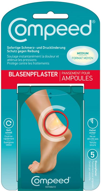 Compeed® Blasenpflaster M 5 Stück Compeed® Blasenpflaster M 5 Stück
