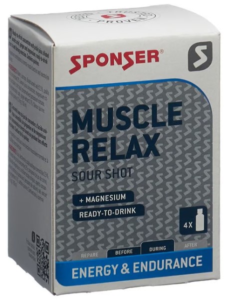SPONSER® Muscle Relax 4 Fl 30ml SPONSER® Muscle Relax 4 Fl 30ml