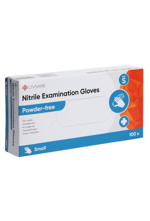 Livsane Nit-Untersuchungshandsch S puderfrei 100 Stück