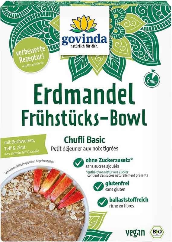 Govinda Chufli Basic Frühstücks Bowl Erdman 500g