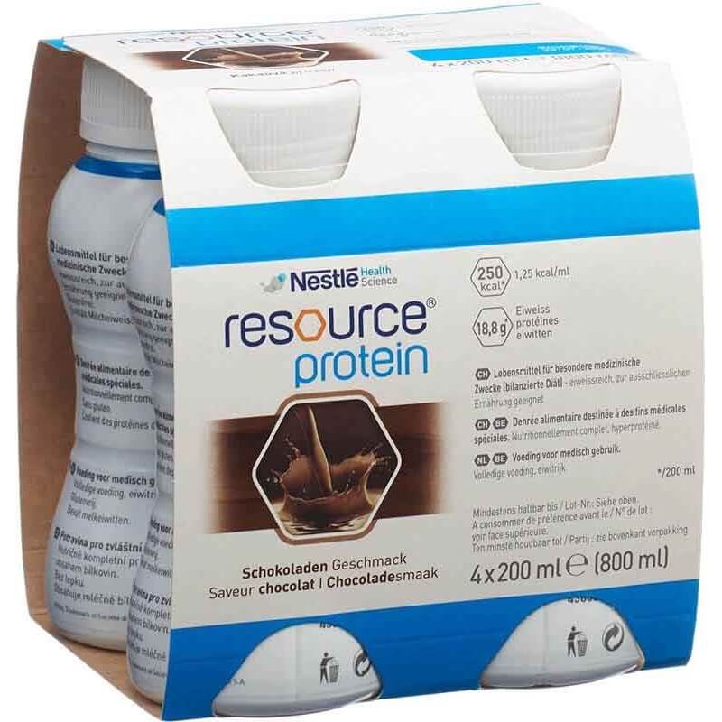 Resource Protein Schokolade 4 x 200ml Resource Protein Schokolade 4 x 200ml