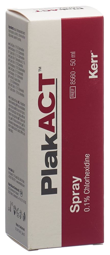 PlakACT Spray 0.1 % Chlorhexidin 50ml