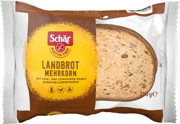 Schär Landbrot Mehrkorn glutenfrei 250g Schär Landbrot Mehrkorn glutenfrei 250g