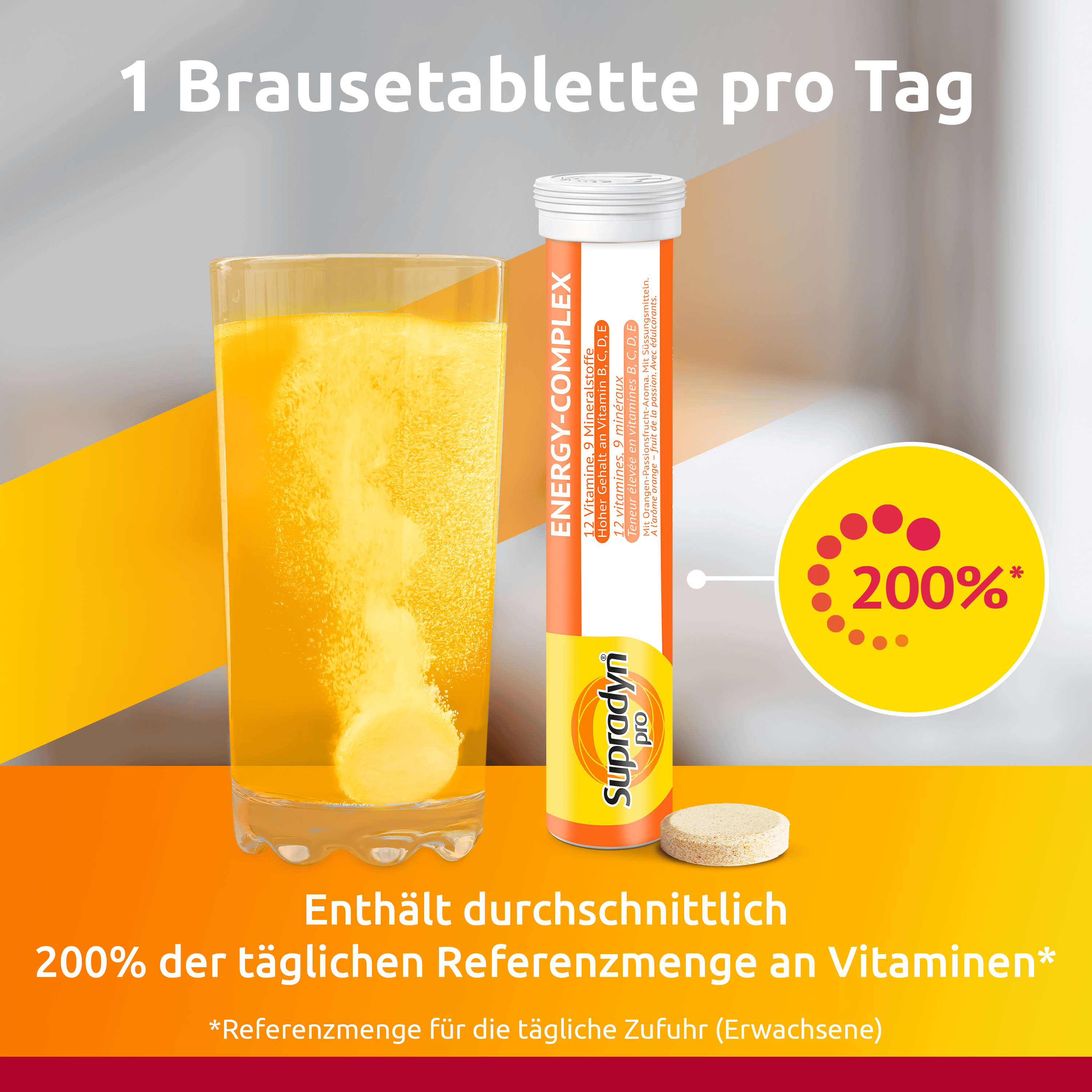 Supradyn® pro energy-complex Brausetabletten 30 Stück