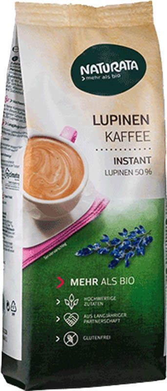 NATURATA Lupinenkaffee Instant Nachfüll Btl 200g
