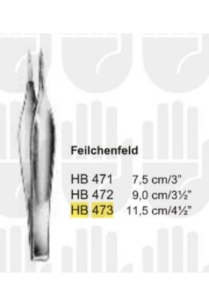 Butsch Splitterpinzette Feilchenfeld 11.5cm
