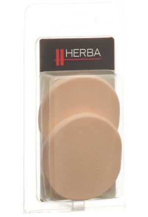 Herba Make-up Schwämmchen rund 2 Stück 5607