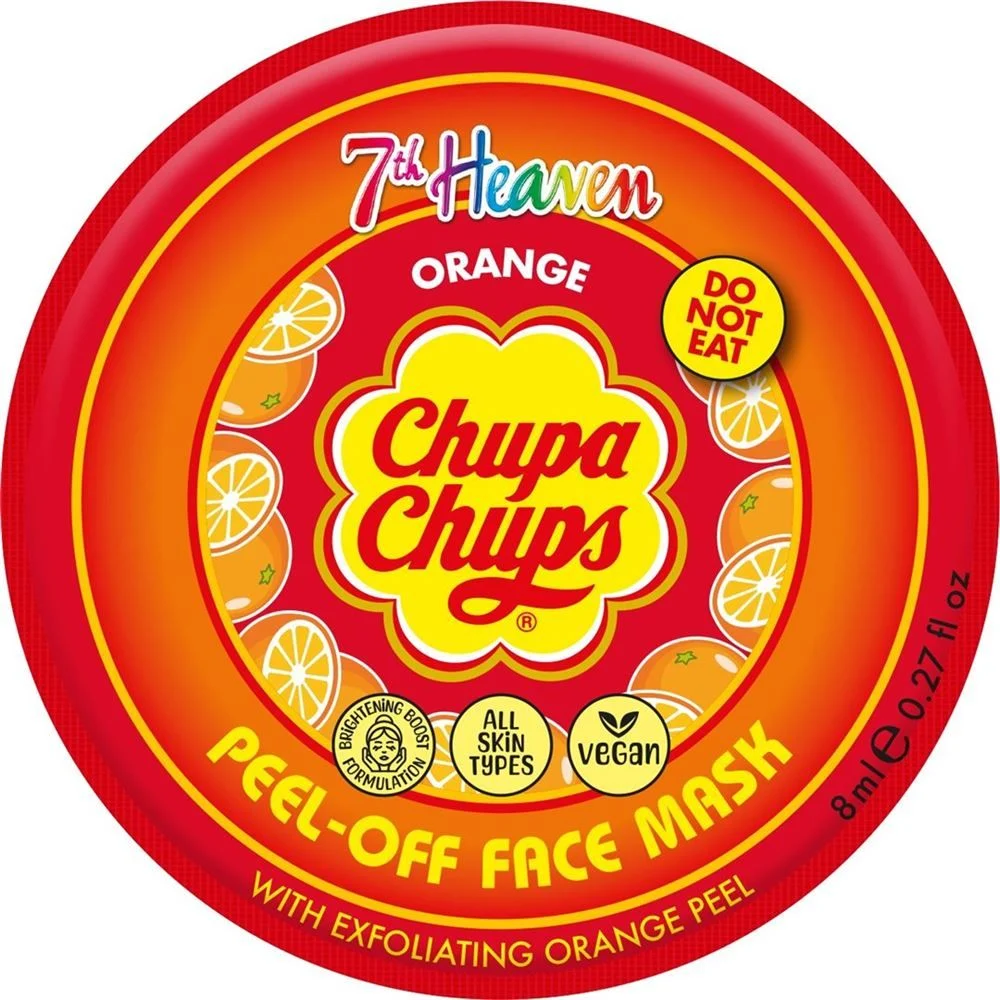 7TH HEAVEN Peel-Off Mask Chupa Chups Orange 8ml
