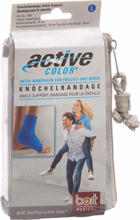 Bort ActiveColor Kniebandage Grösse L ab 23 cm blau