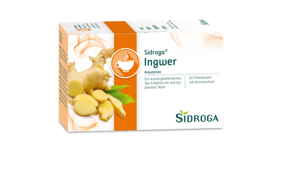 Sidroga Ingwer Btl 20 Stück Sidroga Ingwer Btl 20 Stück