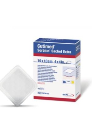 CUTIMED Sorbion Sachet Extra 10x10cm 5 Stück