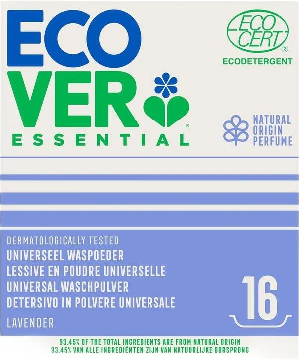 ECOVER Essential Waschpulver univ Lav 1.2kg
