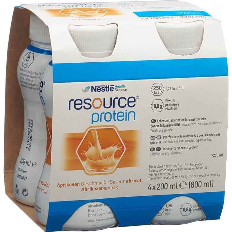 Resource Protein Aprikose 4 x 200ml Resource Protein Aprikose 4 x 200ml