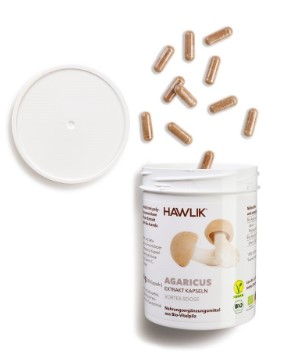 HAWLIK Agaricus Extrakt Kapseln 240 Stück