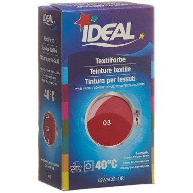 IDEAL MINI Baumwolle Color No03 zinnober