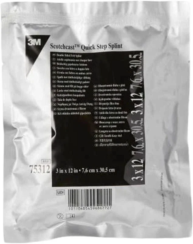 3M Scotchcast Quick Step Splint 7.6x30.4cm 10 Stück 3M Scotchcast Quick Step Splint 7.6x30.4cm 10 Stück