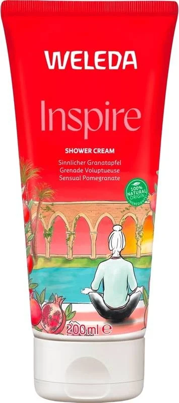 WELEDA Shower Cream Inspire Granatapfel Fl 400ml