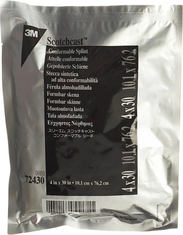 3M Scotchcast Quick Step Splint 10.1x76.2cm 3M Scotchcast Quick Step Splint 10.1x76.2cm