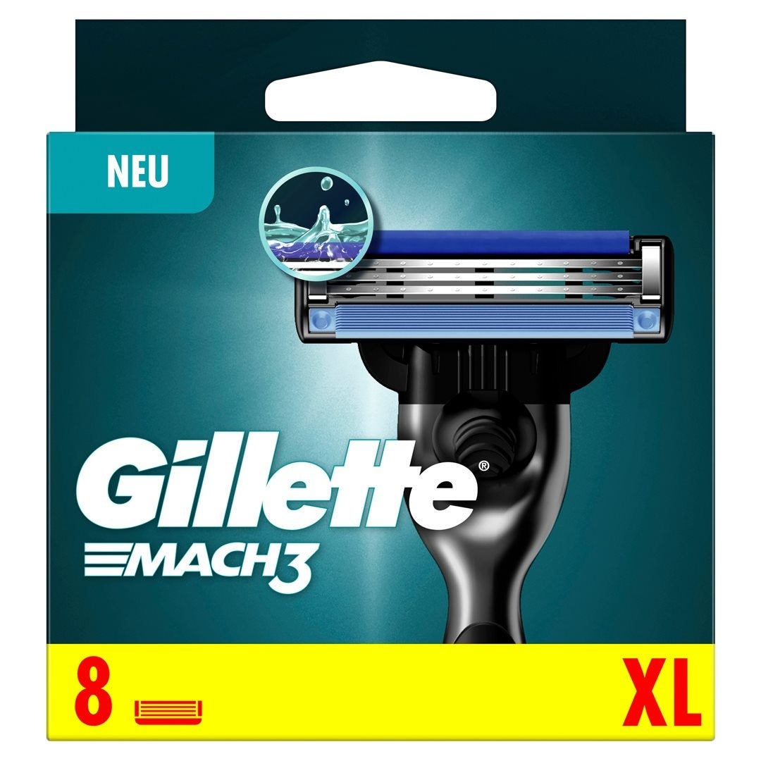 Gillette Mach3 Systemklingen 8 Stück