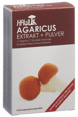 HAWLIK Agaricus Extrakt + Pulver Kaps 60 Stück
