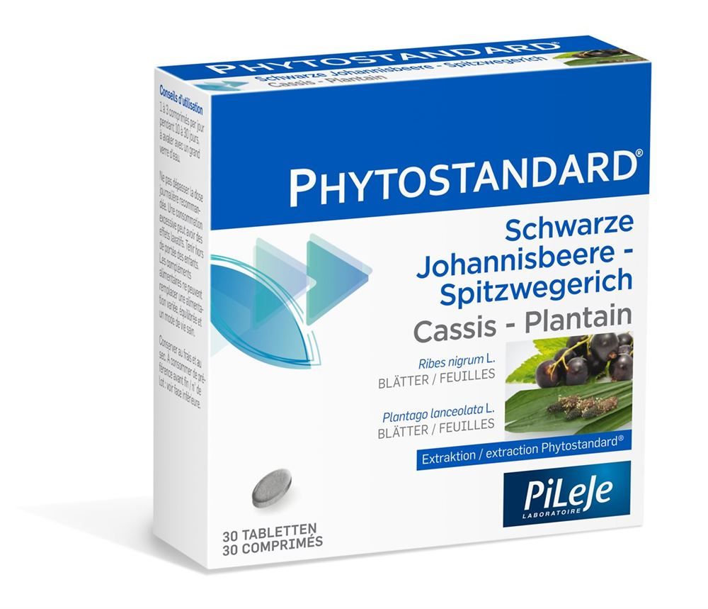 PHYTOSTANDARD Schw Johannisbe-Spitzweg Tablettenetten 30 Stück