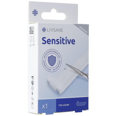 Livsane Premium Sensitive Pflaster 1mx6cm Livsane Premium Sensitive Pflaster 1mx6cm