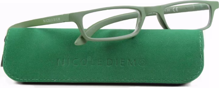 Nicole Diem Lesebrille Valenc Grün 2.5 dpt
