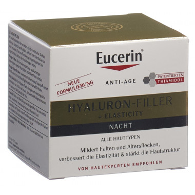 HYALURON-FILLER + ELASTICITY Nachtpflege Creme 50ml