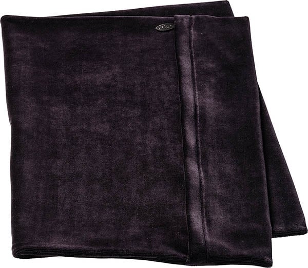 ELSA Kissenbezug 50x11cm Velours schwarz