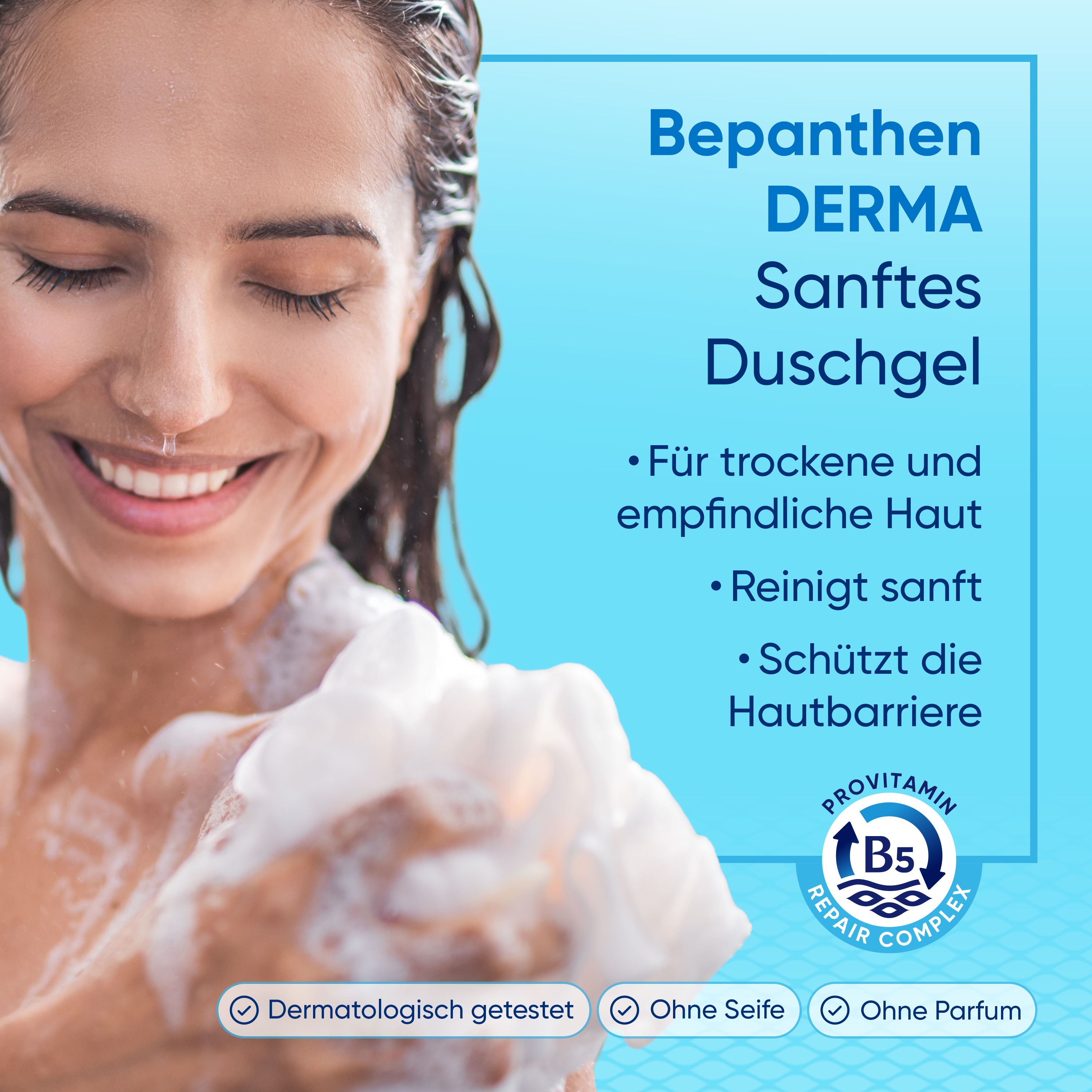 Bepanthen® DERMA Sanftes Duschgel 400ml