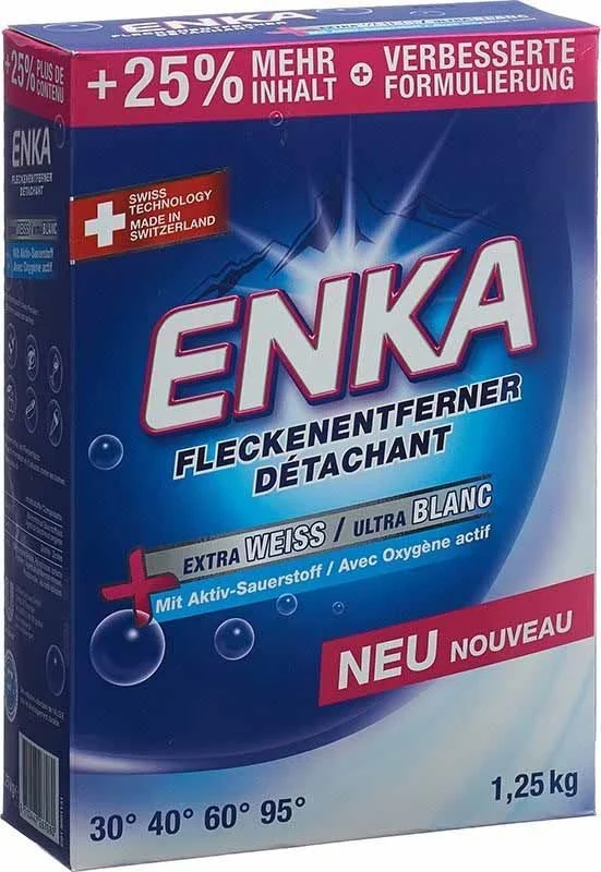 ENKA Fleckenentferner Waschmittel Pulver 1.25kg