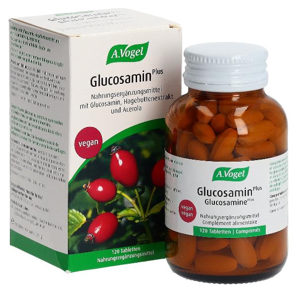 A. Vogel Glucosamin Plus Tabletten mit Hagebuttenextrakt 120 Stück A. Vogel Glucosamin Plus Tabletten mit Hagebuttenextrakt 120 Stück