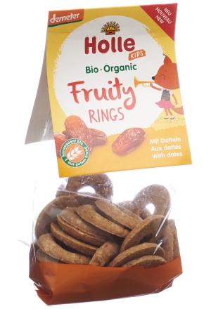 Holle Frutiy Rings mit Dattel Btl 125g Holle Frutiy Rings mit Dattel Btl 125g