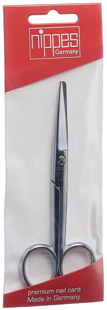 Nippes Verbandschere 13cm vernickelt