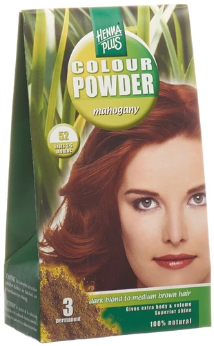 HENNA Plus Color Powder 52 Mahagoni 100g