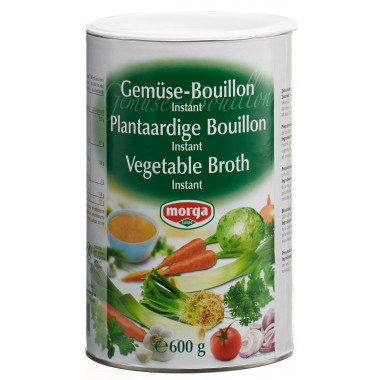 MORGA Gemüse Bouillon inst 600g MORGA Gemüse Bouillon inst 600g