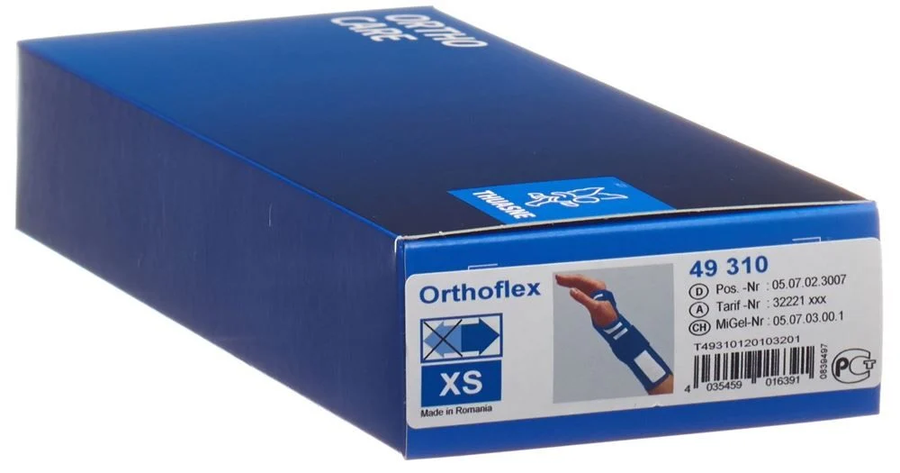 THUASNE Orthoflex Handgelenkband L 21cm recht weis