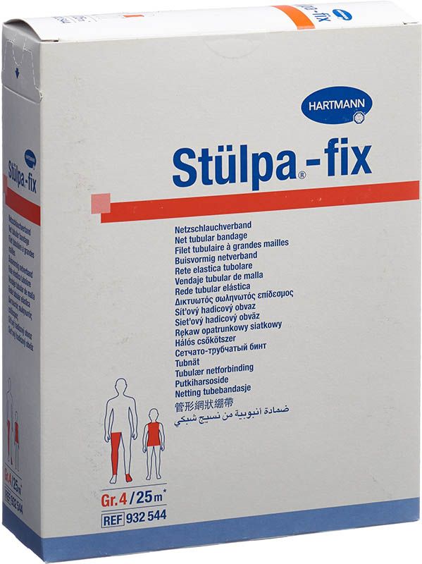 Stülpa Fix Netzverband Gr4 Bein Rolle 25 Meter
