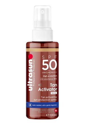 Ultrasun Tan Activator SPF50 Spr 100ml