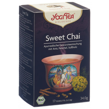 Yogi Tea Sweet Chai 17 Btl 2g Yogi Tea Sweet Chai 17 Btl 2g