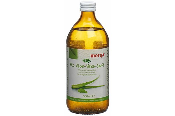 Morga Aloe Vera Saft Bio 500ml Morga Aloe Vera Saft Bio 500ml